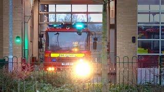 Gloucestershire FRS - 2003 Dennis Sabre XL Turnout from Gloucester North Fire Station