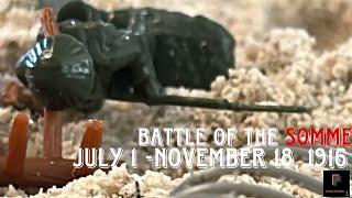 Battle of the Somme (WW1 army men stopmotion)