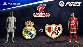 FC 25 - Real Madrid vs. Rayo Vallecano | La liga 24/25 Full Match | PS5™ Pro [4K60]