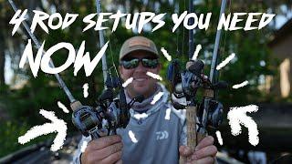 MY FAVORITE ROD AND REEL SETUPS!