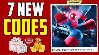 UPDATE NEwSuperHero Tower Defense CODES IN MAY 2025- ROBLOX SuperHero Tower Defense  CODES