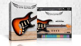 Guitar Kontakt Library Funk Demo | Alex Antonov STR Guitar