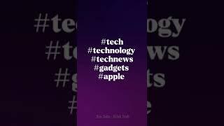 Top 10 Hashtags For Tech  | #tech #hashtag #shorts