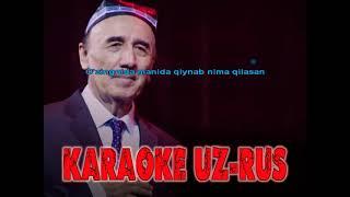 Sherali Jo`rayev Sanamjon karaoke