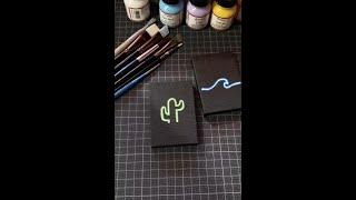 DIY: Mini Canvas Cactus Painting Tiktok | Maxplore