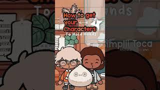 How To get your Characters to hold hands ! May not work for all !!  || ib: It’s Nora  || Tblw ️