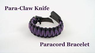 Para-Claw Knife Paracord Bracelet