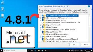 How To Download Update And Install Net Framework On Windows 10/11 (2023)