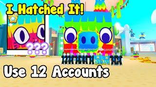 I Broke 5000 Giant Pinata And Hatched Huge Pinata Cat! - Pet Simulator X Roblox