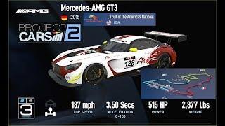 Project Cars 2 - Mercedes AMG - Circuit of the Americas National