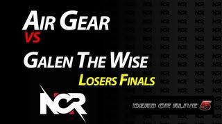 NorCal Regionals 11: DOA 5 - Air Gear vs Galen The Wise - Losers Finals