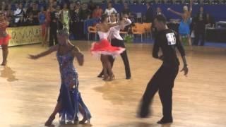 Vangelis Paraschos Fotini Pangea Cambrils 2014 Youth latin European championship