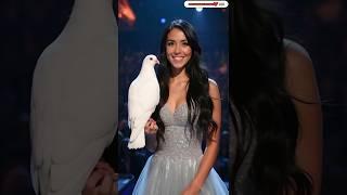 The Angelic Dancer: A Magical Transformation on America’s Got Talent #shorts  #dance  #shortvideo