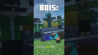 Minecraft but Girls VS Boys: