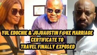 YUL EDOCHIE & JUJUAUSTIN F@KE MARRIAGE CERTIFICATE TO TRAVEL FINALLY £XP0S£D