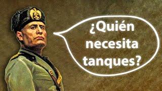 ¿Por qué Italia fue tan inútil en la Segunda Guerra Mundial?