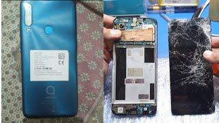 Alcatel 1SE 2020 Broken Display Screen Replacement Alcatel 5030u Disassembly Teardown