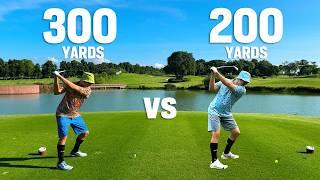 200 vs 300 Yard Drive What is The Difference in Score?