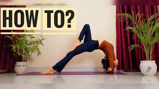 Chakrasana Variation| Wheel Pose Variation| Yoga Girl| #chakrasana #wheelpose #advanceyoga #youtube