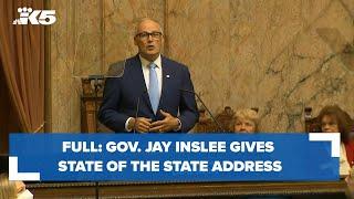 FULL: Gov. Jay Inslee gives State of the State address