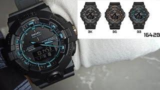 SMAEL Sport 1642B Original Jam Tangan Pria Digital LED Dual Time [Official Store]