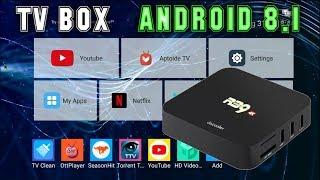 Smart TV BOX за недорого Android 8.1 / Голосовое Управление. Docooler R39 обзор