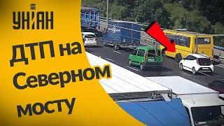 ДТП на Северном мосту в столице