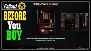 Fallout 76 Secret Bookcase Stash Box - Review