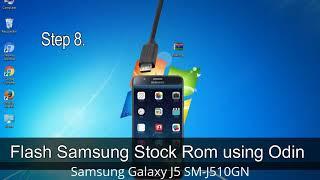 How to Samsung Galaxy J5 SM-J510GN Firmware Update (Fix ROM)