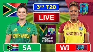 Live: West Indies Women vs South Africa Women | 2ND ODI | Live Cricket Score & Commentary