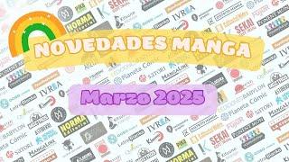 NOVEDADES MANGA | marzo 2025