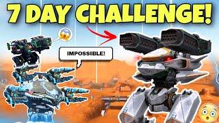  RETURNING TO A 2 YEAR OLD ACCOUNT 7 DAY CHALLENGE! RETURNING IT ON TRACK! || WAR ROBOTS WR ||