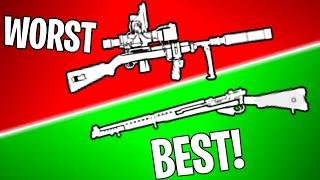 RANKING EVERY SEMI-AUTO RIFLE IN BF5 FROM WORST TO BEST! | Battlefield 5