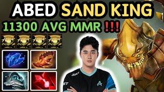  Abed SAND KING Midlane Highlights  7.37d Gameplay From Abed - Dota 2