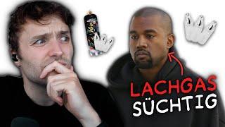 KAYNE WEST ist ABHÄNGIG von LACHGAS!? + OPEN MINDS LACHGASKONSUM | Reaction