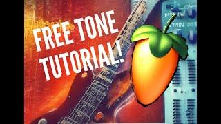 GET KILLER GUITAR TONE in FL Studio for FREE!!!