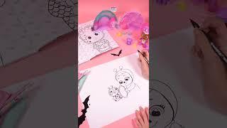 DRAWING CRY BABIES  MAGIC TEARS  HALLOWEEN  DRAWING for KIDS #shorts  #crybabies #drawingtutorial