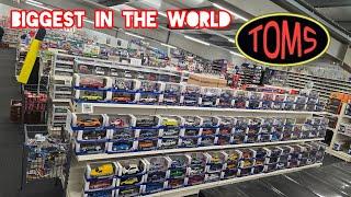 It is huge! Biggest Diecast Car store in the world! 1/18 scale section! Searching for Diecast Cars!