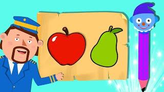Learn Fruits - Discover more Fun and Interactive Learning  | Educational Video | Captain Discovery