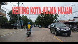 Keliling kota hujan hujan