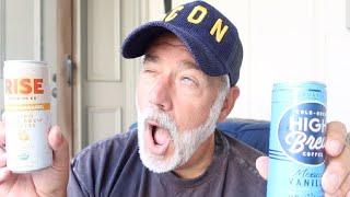 TRYING NEW CANNED NITRO COLD BREW COFFEE!