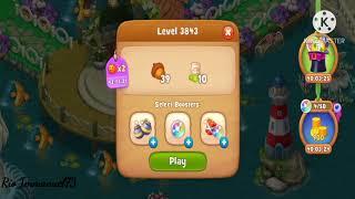 Gardenscapes level 3840, 3841, 3842 & 3843 Gameplay