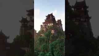 Shinju Castle - A Minecraft Timelapse #shorts