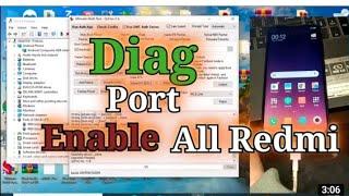 trying to enable diag port problem soloution