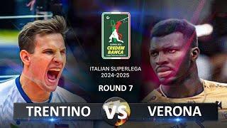 Trentino vs Verona | Italian Volleyball SuperLega 2024/2025