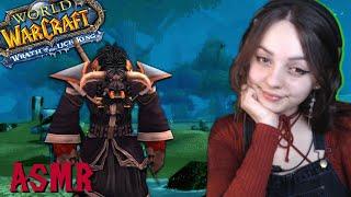 ASMR WoW *whispering* little gameplay in Ashenvale ~ mouse clicking, in-game ambience & music