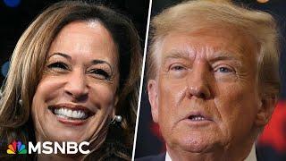 New poll shows Harris with a lead greater than margin of error against Trump