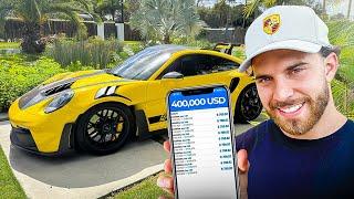 I Made $400,000 Day Trading & Spent it All On a Porsche 911 GT3 RS