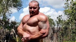 Onlyfans.com/BeefBeast 18+ nsfw musclebear gay fit bear hot sexy beef gym flex worship alpha fyp big