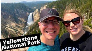 Yellowstone National Park Lower Falls and our last day in the park